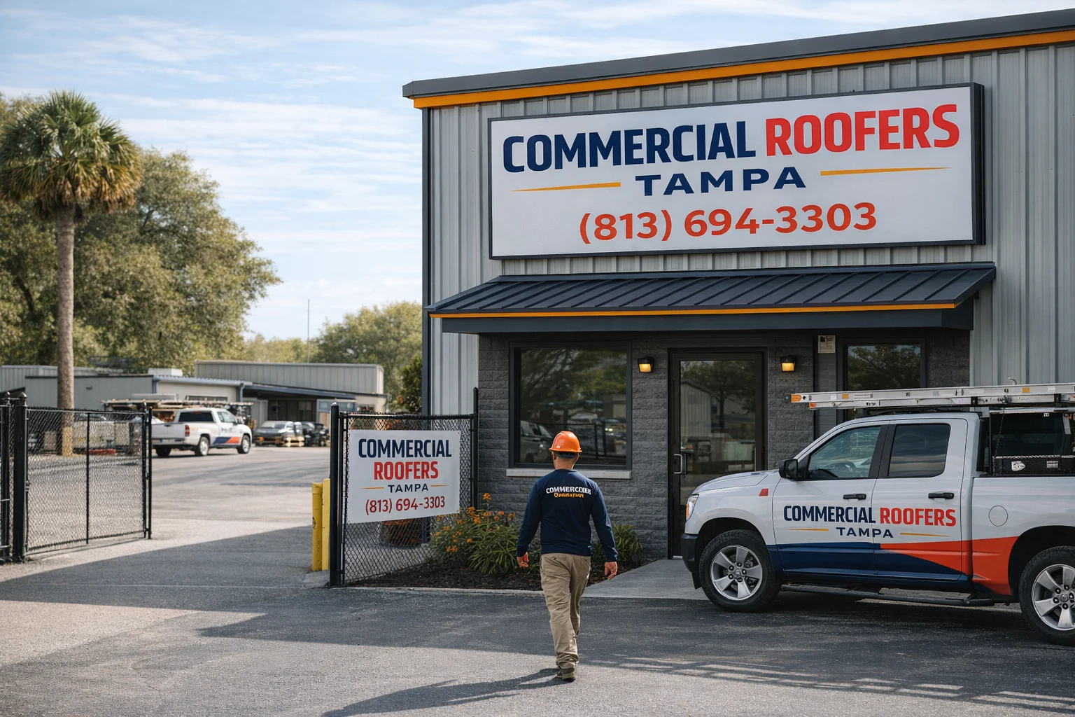 Commercial Roofers Tampa - Business Exterior